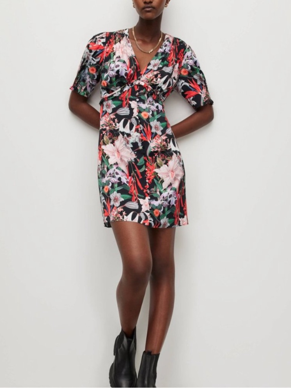 AllSaints Demi Leondra Dress, Size 6, Never Worn